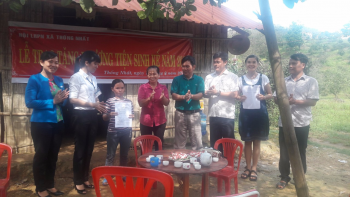 Hội LHPN xã Thống Nhất tăng phương tiện sinh kế cho hội viên phụ nữ nghèo làm chủ hộ