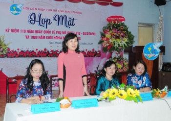 HỘI LHPN TỈNH TỔ CHỨC HỌP MẶT  NHÃN KỶ NIỆM 110 NĂM NGÀY QUỐC TẾ PHỤ NỮ 8/3 (8/3/1910 – 8/3/2020) VÀ 1980 NĂM KHỞI NGHĨA HAI BÀ TRƯNG