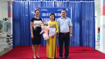 Lễ công bố quyết định thành lập  Chi hội phụ nữ trường mầm non Hạnh Phúc – Phường Tiến Thành