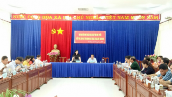 CHỦ TỊCH HỘI LHPN TỈNH, THÀNH VIÊN BAN ĐẠI DIỆN HĐQT NHCSXH TỈNH KIỂM TRA, GIÁM SÁT TẠI HUYỆN BÙ ĐĂNG