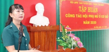 BẾ GIẢNG LỚP TẬP HUẤN LỚP BỒI DƯỠNG LÝ LUẬN CHÍNH TRỊ VÀ NGHIỆP VỤ CÔNG TÁC HỘI PHỤ NỮ NĂM 2020