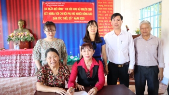 Ra mắt mô hình kết nghĩa giữa chi hội phụ nữ người kinh và chi hội phụ nữ đồng bào dân tộc