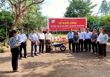 Lễ khởi công xây dựng “Mái ấm tình thương” cho Hội viên phụ nữ nghèo