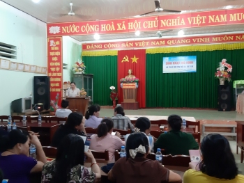 SINH HOẠT MÔ HÌNH “AN TOÀN CHO PHỤ NỮ VÀ TRẺ EM”