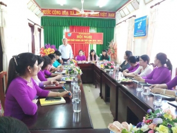 HỘI LHPN HUYỆN BÙ ĐỐP TỔ CHỨC HỘI NGHỊ BCH LẦN THỨ X, BẦU CHỨC DANH CHỦ TỊCH HỘI LHPN HUYỆN NHIỆM KỲ 2016-2021