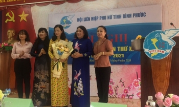 HỘI LHPN TỈNH BÌNH PHƯỚC TỔ CHỨC HỘI NGHỊ BAN CHẤP HÀNH BẦU CHỨC DANH CHỦ TỊCH HỘI