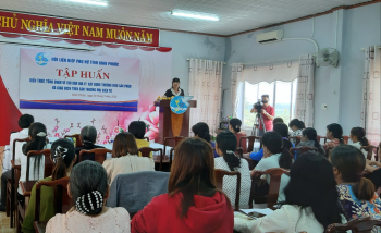 TẬP HUẤN KIẾN THỨC TỔNG QUAN VỀ CHỈ DẪN ĐỊA LÝ, XÂY DỰNG THƯƠNG HIỆU SẢN PHẨM VÀ GIAO DỊCH TRÊN SÀN THƯƠNG MẠI ĐIỆN TỬ TỈNH BÌNH PHƯỚC