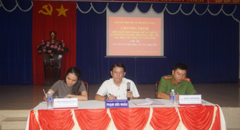 ĐỐI THOẠI VỚI CẤP UỶ, CHÍNH QUYỀN ĐỊA PHƯƠNG NĂM 2020