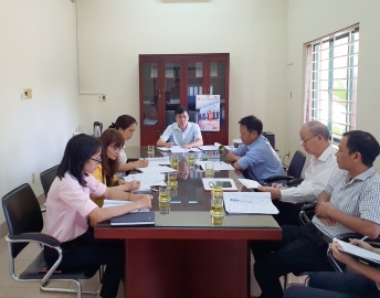 HỌP GIAO BAN VỚI CÁC HỘI ĐOÀN THỂ NHẬN ỦY THÁC TRÊN ĐỊA BÀN THÀNH PHỐ ĐỒNG XOÀI