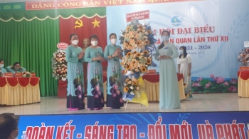 ĐẠI HỘI ĐẠI BIỂU PHỤ NỮ XÃ TÂN QUAN HUYỆN HỚN QUẢN LẦN THỨ XII NHIỆM KỲ 2021-2026