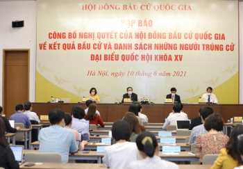 Công bố danh sách 499 đại biểu Quốc hội khóa XV