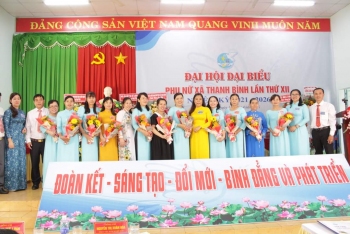 100% CƠ SỞ HỘI HOÀN THÀNH ĐẠI HỘI PHỤ NỮ NHIỆM KỲ 2021-2026