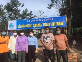 KHỞI CÔNG XÂY DỰNG NHÀ MÁI ẤM TÌNH THƯƠNG