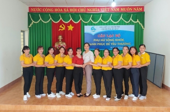 Hội LHPN xã Thanh Phú, thị xã Bình Long ra mắt Câu lạc bộ “Phụ nữ sống khỏe, hạnh phúc để yêu thương”