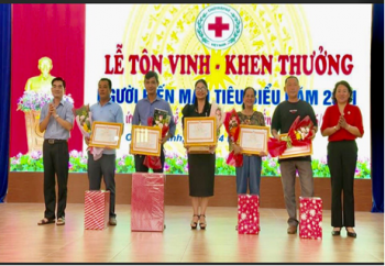 Gương phụ nữ tiêu biễu - 30 lần hiến máu nhân đạo