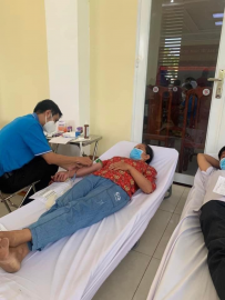 Gương điển hình trong phong trào hiến máu tình nguyện