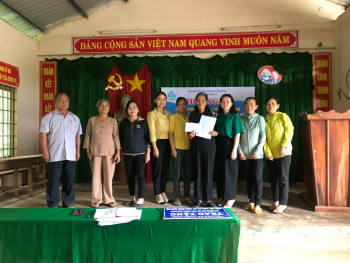 Bù Đốp hưởng ứng tháng đồng hành cùng chi, tổ phụ nữ