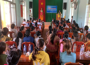 Hội LHPN huyện Lộc Ninh tổ chức diễn đàn chia sẻ  kinh nghiệm nâng cao chất lượng sinh hoạt chi hội phụ nữ