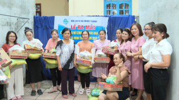Hội LHPN xã Minh Thành, huyện Chơn Thành  ra mắt Chi hội phụ nữ công nhân khu nhà trọ