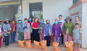 Các cấp Hội phụ nữ huyện Chơn Thành  với công tác nhân đạo từ thiện