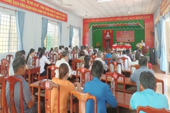 Hội LHPN xã Thanh Lương phối hợp tổ chức hội nghị đối thoại trực tiếp giữa cấp ủy, chính quyền với nhân dân