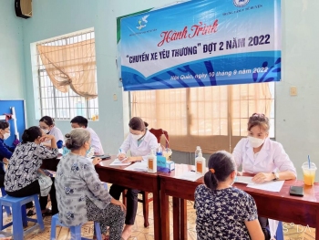 Hành trình “Chuyến xe yêu thương” đợt 2 năm 2022