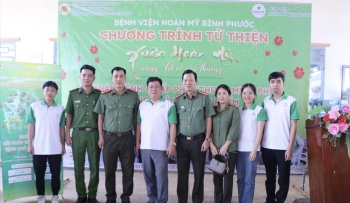 Tổ chức khám chữa bệnh miễn phí cho gần 1.200 người dân tại vùng biên giới huyện Bù Gia Mập