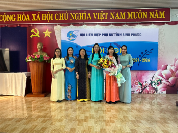 Hội LHPN tỉnh Bình Phước bầu Ủy ban Kiểm tra Hội khóa I, nhiệm kỳ 2021-2026