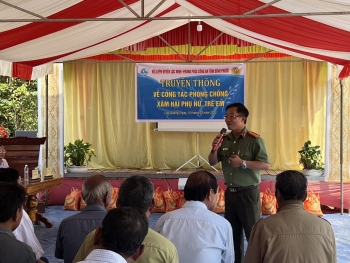 Ra mắt mô hình dân vận khéo  “Xã Lộc Quang không còn tình trạng xâm hại  phụ nữ và trẻ em”