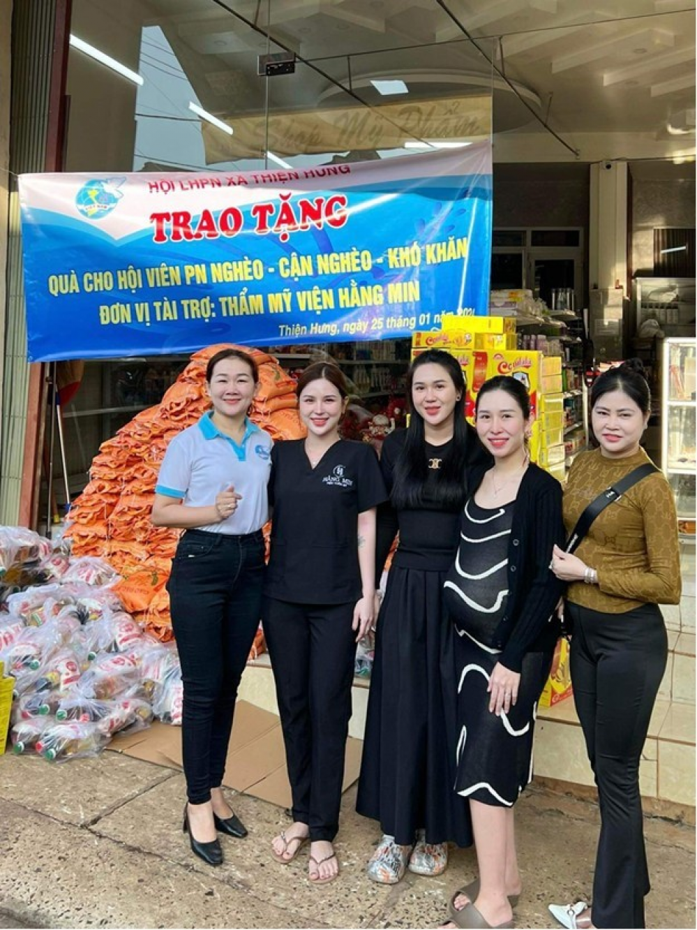Hội LHPN xã Thiện Hưng chăm lo tết cho hội viên phụ nữ khó khăn