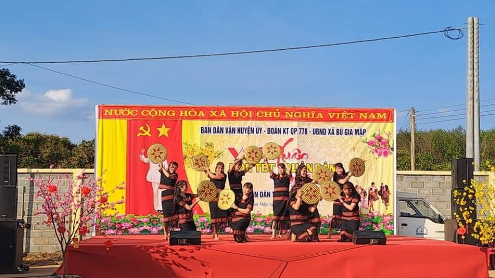 Xã Bù Gia Mập rộn ràng sắc xuân