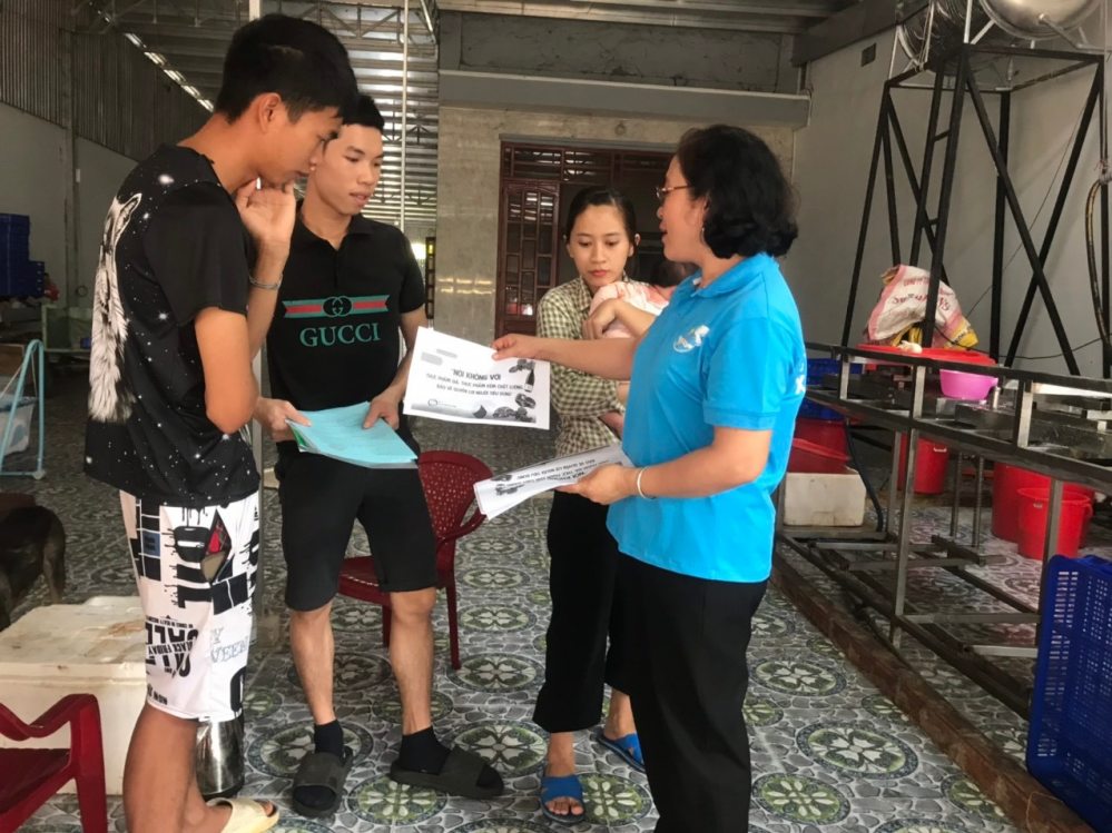 Tân Tiến: Triển khai công tác kiểm tra an toàn thực phẩm