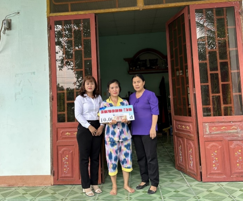 Phụ nữ Hớn Quản hỗ trợ, giúp đỡ Hội viên, phụ nữ có hoàn cảnh khó khăn