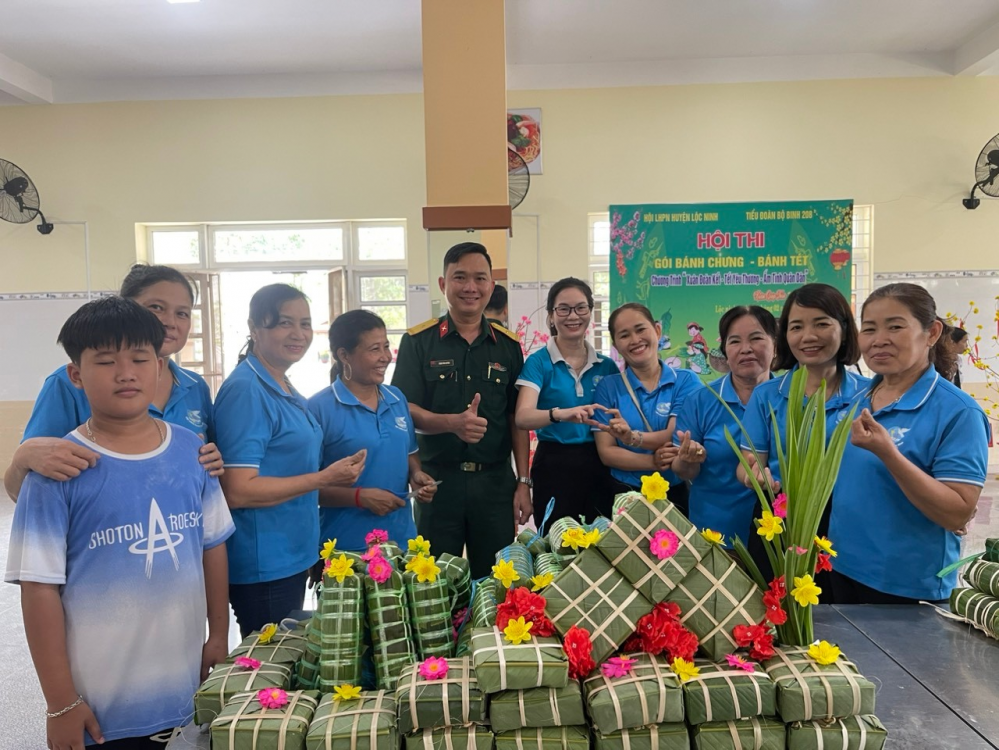 Lộc Ninh: Tổ chức các hoạt động “Vui cùng chiến sĩ” nhân dịp Xuân Giáp Thìn năm 2024