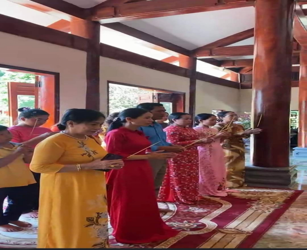 Hội LHPN xã An Phú tổ chức về nguồn tại khu di tích quốc gia đặc biệt Bộ chỉ huy miền Tà Thiết