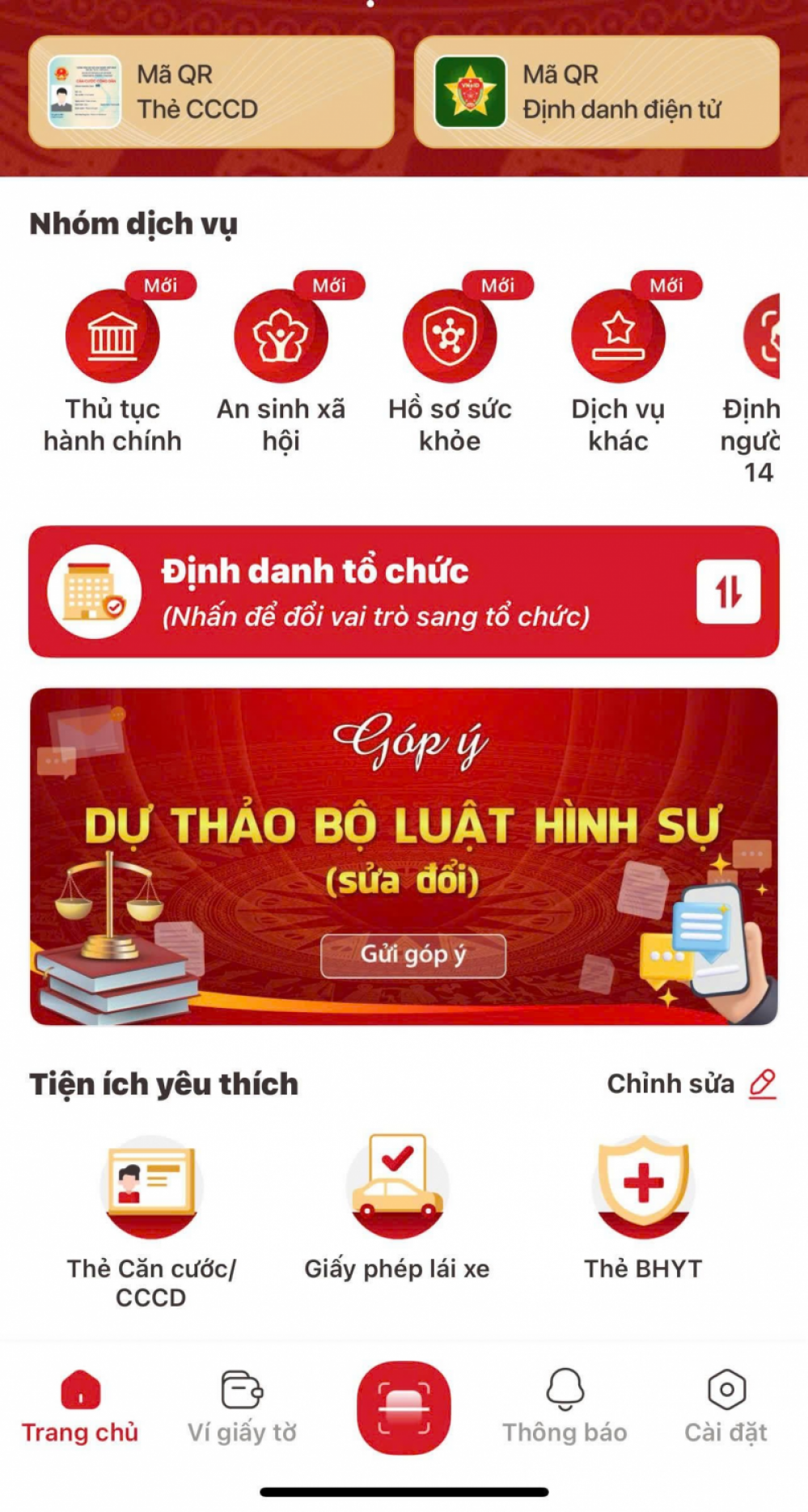 Tích cực góp ý dự thảo Bộ luật Hình sự (sửa đổi) trên ứng dụng VNeID