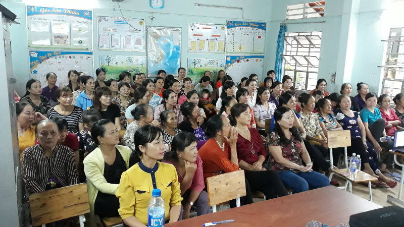 Toàn cảnh hội viên tham gia buổi truyền thông