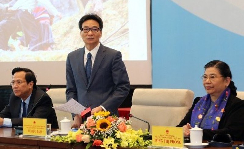 Phó Thủ tướng Vũ Đức Đam phát biểu tại hội nghị
