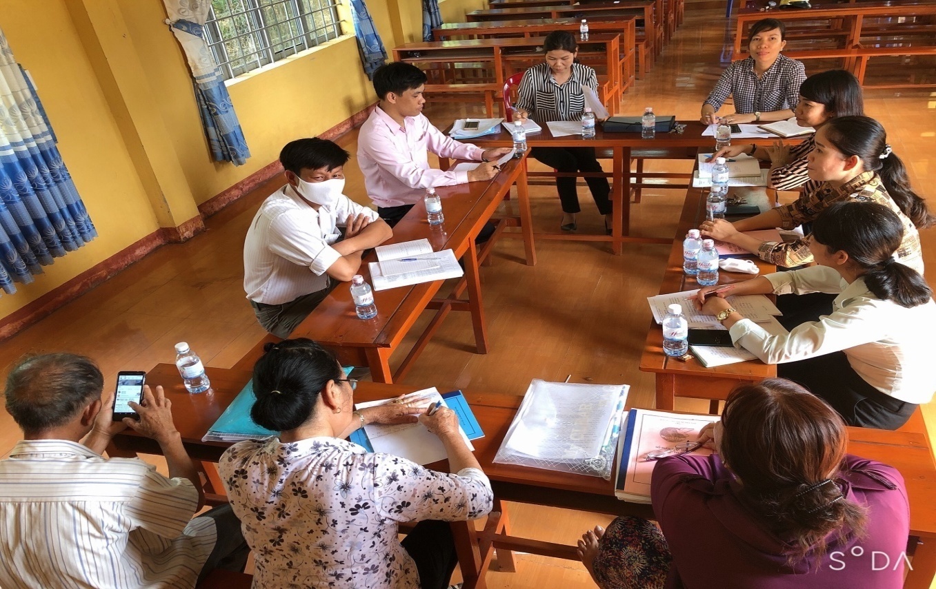 Hội LHPN tỉnh kiểm tra, giám sát tại xã Lộc Hưng